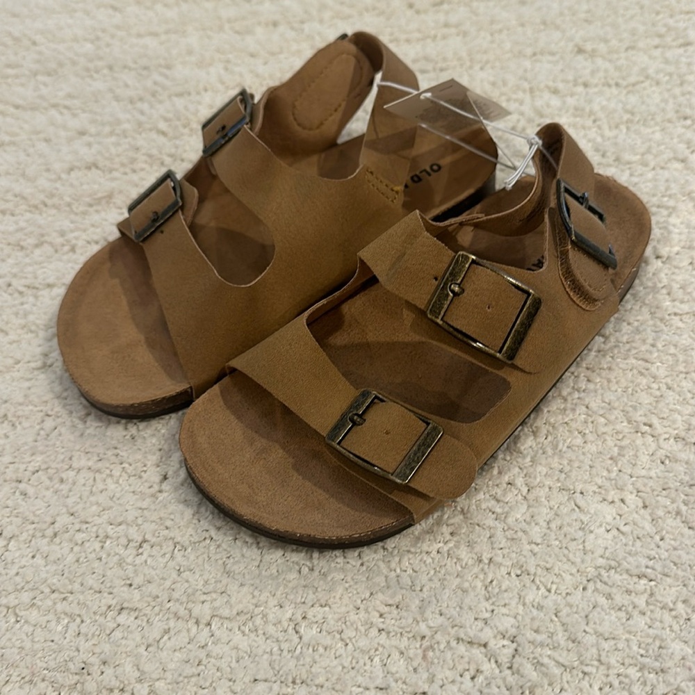 Old Navy kids faux leather Velcro strap toddler size 9